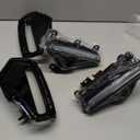 LED Fog Lights Kit for Toyota RAV4 2019-2025 LE XLE Hybrid SE XSE DRL Daytime Running Lights Amber Turn Signal Fog Lamps Assemblies