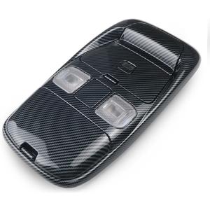 Front LED Overhead Console Assembly Fit for Dodge Ram 1500 2500 3500 1998-2002 Cab Interior Ceiling Dome Reading Light Map lights Lamp Replaces # SN96TL2AA SN94TL2AA L0021202 5013609AA (Carbon fibre)