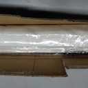 LazBlinds No Drill Roman Shades for Windows, Cordless Light Filtering Window Shades with UV Protection, Polyester Fabric for Bedroom & Living Room, 33" W x 64" H, Off White