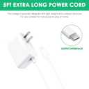 5V Replacement Charger for Akimart 10.1 Inch ZN-DP1002 Smart Digital Frame Compatible with Akimart Frameo Smart WiFi Digital Frame AC Power Cord Adapter