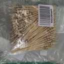 BLUE TOP Gold Pearl Cocktail Picks 4.7 Inch 200 PCS for Food Appetizer/Fruit/Cakes/Cheese/Burgers,Decorative long toothpicks for Parties,Bar,Event,Hotel,July 4th