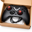 ROTOMOON Wireless Game Controller with LED Lighting Compatible with Xbox One S/X, Xbox Series S/X Gaming Gamepad, Remote Joypad with 2.4G Wireless Adapter, Rechargeable Battery