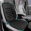 Car Seat Cushion, Memory Foam Cushion for Car Seat, Lumbar Support Pillow, Seat Cushion for Full Back and Seat, Ideal for Car Seat Driver, Office Chair, Wheelchair and Back Pain Relief (Black), Big