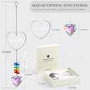 Wedding Gifts, Mr & Mrs Gift, Wedding Ornament for Newlyweds, K9 Crystal Just Married Party Christmas Decorations