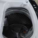 BLACK+DECKER 3.0 Cu. Ft. Portable Washer, 26.5 lb. Capacity Washing Machine, 6 Cycles, Quick Connect Sink Adapter and Drain Hose Included, Transparent Lid & LED Display, BPW30MW, White