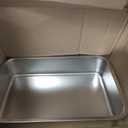Large Stainless Steel Litter Box with High Sided, Metal Cat Litter Box, Odor-Free Non-Stick Litterbox Pan, Easy to Clean Pet Supplies Toilet Tray for Indoor Cats, Kittens or Multicat Homes, Size: 19.69"L x 13.78"W x 3.94"H