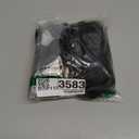 AISI HAIR Black Wig for Women, Long Wavy Lace Hairline Middle Part Synthetic Heat Resistant Wig for Daily Party-26 Inch