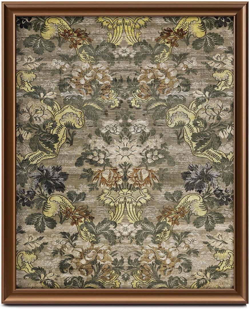 Framed Vintage Canvas Wall Art Decor, Farmhouse Wall Prints for Bedroom Bathroom Office, Rustic Posters for Living Room Aesthetic, Nature Painting Artwork (20"L x 16"W)