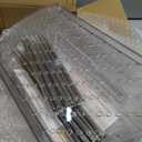 2 Pack Large Pull Out Bathroom Organizers and Storage,2 Tier 12.8 Tall Sliding Kitchen Under Sink Organizer for Cleaning Products Storage,Acrylic Clear Bathroom inder Sink Organizer,Undersink Storage