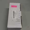 Brushed Nickel Privacy Pocket Door Hardware, 2 3/8" Backset, Zinc Alloy Heavy Duty Square Pocket Door Lock Silver, Solid Pocket Door Handle(1 Pack)