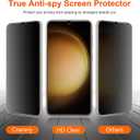 2 Pack for Samsung Galaxy S23 Plus Matte Privacy Screen Protector 6.6 Inch[Not Glass], Anti-Scratch, Anti-Glare, Support fingerprint Unlock