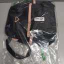 go-done Small Nylon Women Backpack Purse Anti-theft Fashion Travel Shoulder Bag,Ladies Single Shoulder Bag,Mini Backpack (Black-pink)