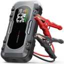 Buture Beta04 Car Jump Starter High-Power 6000A,  65W BI-Directional Lightning-fast Charging,  600 Lumen Large Bright Light with 300° Wide Angle, 
Smart 3.3-inch Colorful Screen with Backlight Setting