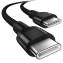 10FT USB C to USB C Switch Fast Charging Cable Compatible with Nintendo Switch/Switch Lite/Switch OLED, Nylon Braided C To C Data Wire Power Cord for Ps5/Ps5 Pro Controller, Xbox Series X/S Controller