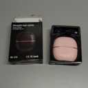 Mini Hair Straightener, Cordless Rechargeable Portable Straightening Comb, Tiny Straightener Brush, Anti Scald Shell, 3-Speed Temperature Control, Lightweight and Portable for Travel (Pink)