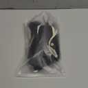 Fleece Lining Dog Hoodie with Harness Built in, Extra Warm Small Dog Jacket in Winter Puppy Coats with Drawstring Hooded, Black (Small (Pack of 1)