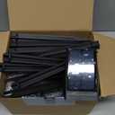 Solar Spot Lights Outdoor 10 Pack, [46 LED/3 Modes] Solar Landscape Spotlights Waterproof, 2-in-1 Auto On/Off Solar Powered Lights for Outside Yard Garden Wall Pathway(Cool White)