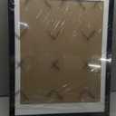 A PLUS MAX 18x24 Picture Frame Set of 6, Engineered Wood Frame Display Photo 16x20 with Mat or 18 x 24 without Mat, 18by24 Frame with Black Wood Grain for Wall - 6 Pack/Black/18 x24