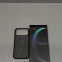 TORRAS 360 Magnetic Stand for iPhone 17 Pro Max Case with Camera Control Button, Fit for MagSafe, Mil-STD Protective Kickstand Case for iPhone 17 Pro Max Phone Case with Stand, Black, Q3 Spin