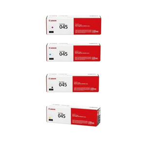 Canon CRG-045 4-Color Complete Toner Cartridge Set
