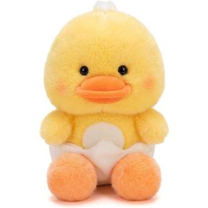 YUKOUQIAN Duck Stuffed Animal Cute Plush Doll Toy 8 inch for Girls Boys Christmas (Egg Duck)