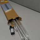 Flacchi Meteor Shower Icicle Lights - 5 Tubes 20" Each 270 LED Cascading Raindrop Lights, Timer Outdoor Waterproof Christmas Decorations for Holiday Party(Warm White)