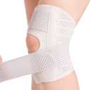 Galvaran Knee Brace with Side Stabilizers Relieve Meniscus Tear Knee Pain ACL MCL Arthritis,Joint Pain Relief, Breathable Adjustable Knee Support Suitable for Men and Women with Sports Injuries