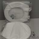 Bemis 500EC 000 Toilet Seat, 2-Pack Round, White