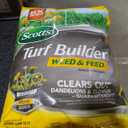 Scotts Turf Builder Weed & Feed3, Weed Killer Plus Lawn Fertilizer, Controls Dandelion and Clover, 5,000 sq. ft., 14.29 lbs.