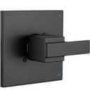 Shower Faucet Trim Kit for 13/14 Series, Shower Arm, Shower Handle& Tub Spout, (Valve& Catridge Not Inclued), Matte Black