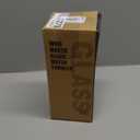 BLUEGO 32oz Glass Water Bottle with Handle and Straw|Leakproof Sports Glass Bottle with Time Marker and Silicone Sleeve|Glass Drinking Bottle for Travel, Gym, Workout, Black