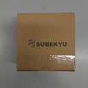 SUBEKYU Bamboo Dish Scrub Brush for Kitchen Sink, Natural Wooden Washing Dish Brush Scrubber with Sisal Bristles for Household Cleaning, Cast Iron Pots, Pans and Vegetables (Ceramics Base + Sisal Brush, 1p)