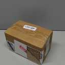 Ceramic Salt and Pepper Bowls: 10 oz Stackable Spice Cellar with Wooden Lid - Stacked Seasoning Storage Containers for Kitchen Countertop - Grey & White, Set of 2