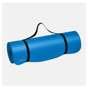 Extra Thick Exercise Yoga Gym Floor Mat + Carrying Strap 74 x 24 x .5 Inches