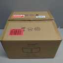 Ailicin Outdoor Modern Stainless Steel Post Light, LED Fence Deck Cap Light Lantern Column Lamp for Flat Surface Patio Garden Decoration with IP54 Waterproof E26 Bulb (W11.8*H6.5 110V)