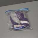 FUAMEY Dog Coat for Medium Dogs,Waterproof Dog Winter Jacket with Harness Built in Puppy Cold Weather Coats Reflective Pet Vest with Zipper Warm Fleece Dogs Snowsuit Windproof Purple M (M(chest:21in))