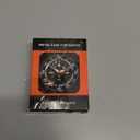 BEARDDO Metal Protector Case for Amazfit Bip 6 Smartwatch, 2 in 1 Stainless Steel Bezel & TPU Back Cover Full Protective Cover Cases Scratch-Proof Rugged with Cleaning Cloth Accessories (Titanium)