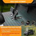 Upgraded EZGO Golf Cart Floor Mat Fits EZGO RXV 2008+ & 2Five (2009+)