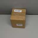 HAOTOP Clear Glass Condiment Pots with Spoon Wooden Lid and Silicone Sealing, Farmhouse Container Jar Dispenser Holder for Home Kitchen,12 oz Labeled Sugar