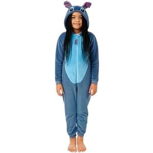 Disney Stitch Onesie | Lilo and Stitch Girls Onesie | Girls Pajamas | Official Merchandise, 6-7 Y