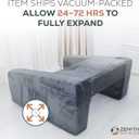 Reading Pillow for Lap to Improve Your Reading Experience - Memory Foam Adult Gaming Pillow for Bed with Cup Holder - Allow 2472 hrs to Fully Expand - Maximizing Your Comfort