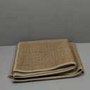 Artoid Mode Washable Non Slip Kitchen Rugs and Mats Set of 2, Rubber Backing Absorbent Kitchen Mats for Floor Front of Sink - 24x35 and 24x60 Inch (Linen)