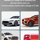 6-in-1 Multi-Function Car Charger with LED Digital Display, PD 3.1A & QC3.0 Super Fast Charging, Fire-Proof PC Body, Multi-Port USB/Type-C Car Adapter for iPhone Android Tablets Cars