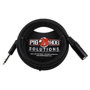 Pig Hog PX-TMXM2 1/4" TRS to XLR Balance Adaptor Cable, 10 Feet