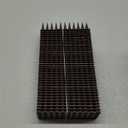 Bird Spikes, 20 Packs Bird Deterrent, Raccoon and Squirrel Deterrent, for Outdoor Repelling Birds and Reptiles, Squirrel Spikes for Fences and Roofs to Keep Birds AwayBrown