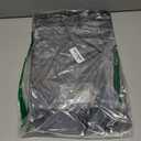 Black Magnetic Board,17.5" x 11.4" Magnet Bulletin Board to Display Magnetic Notes, Poetry, Photos, Suitable for Wall, Refrigerator, Cabinet etc, Come with 4 Pcs Dual Lock Tape and Screws