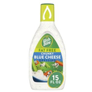 Wish-Bone Fat Free Chunky Blue Cheese Salad Dressing, 15 FL OZ (EXP 11/25/25)