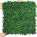 HWT 12 Pcs 20"X20"Grass Wall Backdrop, UV-Protected Greenery Wall Backdrop, Grass Wall Panels, Boxwood Hedge Wall Green Wall Decor Boxwood Panels Indoor & Outdoor Decor