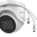 Anpviz 5MP Analog CCTV Camera HD 4-in-1 (TVI/AHD/CVI/CVBS) Security Turret TVI Camera, Dome Surveillance Camera with 2.8mm Lens, 100ft IR Night Vision, Metal Housing IP67 Waterproof for Outdoor/Indoor