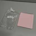 Case for 7" Kobo Libra Colour 2024 Released, Ultra Clear Soft Flexible Transparent TPU Back Cover with Auto Sleep/Wake for Kobo Libra Colour, Pink